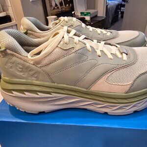 Hoka Bondi L Barley Oat Milk 1110538-BYT Men's Size 12 US Running Comfort Shoes
